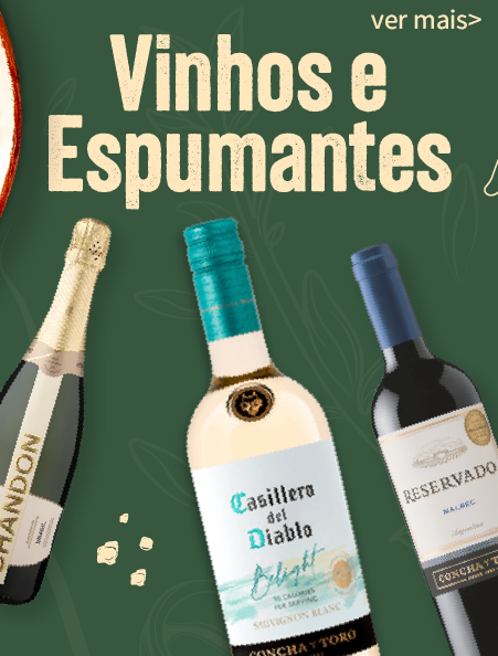 Destaque 3 - Vinhos e Espumantes